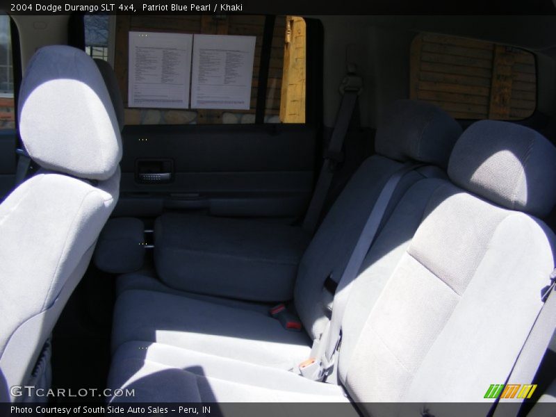 Patriot Blue Pearl / Khaki 2004 Dodge Durango SLT 4x4