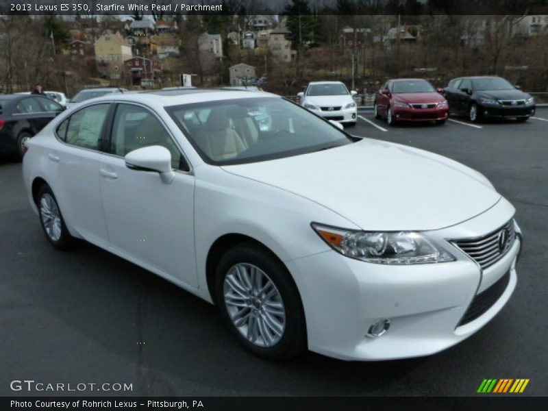 Starfire White Pearl / Parchment 2013 Lexus ES 350