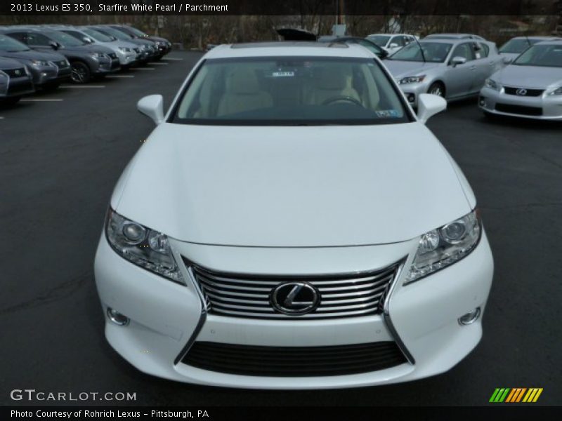 Starfire White Pearl / Parchment 2013 Lexus ES 350