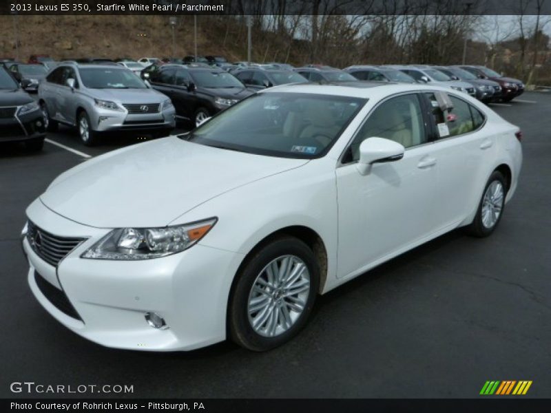 Starfire White Pearl / Parchment 2013 Lexus ES 350