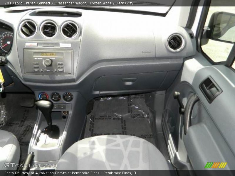 Frozen White / Dark Gray 2010 Ford Transit Connect XL Passenger Wagon