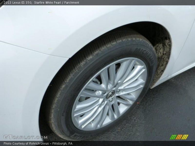 Starfire White Pearl / Parchment 2013 Lexus ES 350