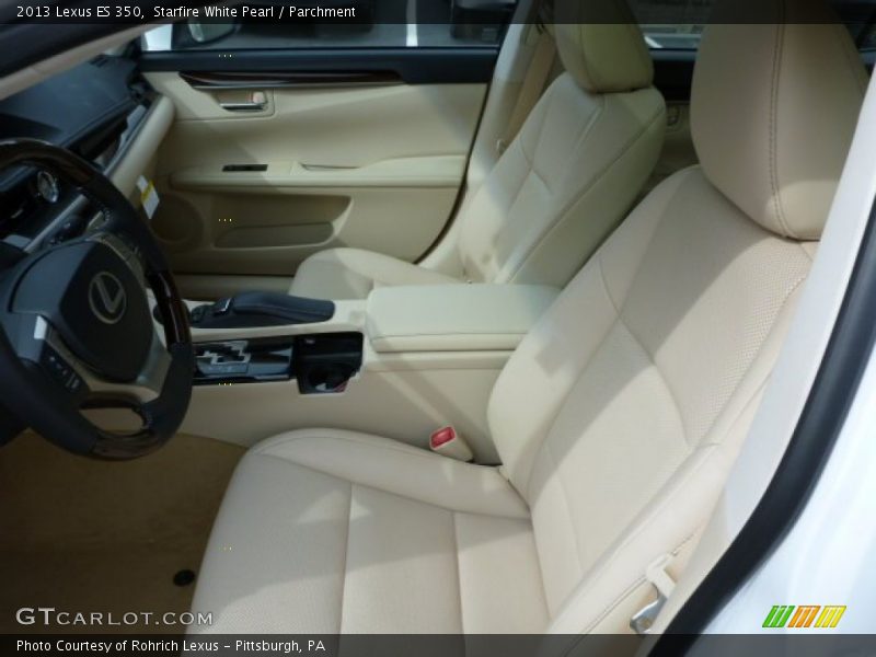 Starfire White Pearl / Parchment 2013 Lexus ES 350