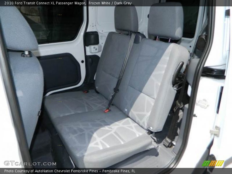 Frozen White / Dark Gray 2010 Ford Transit Connect XL Passenger Wagon