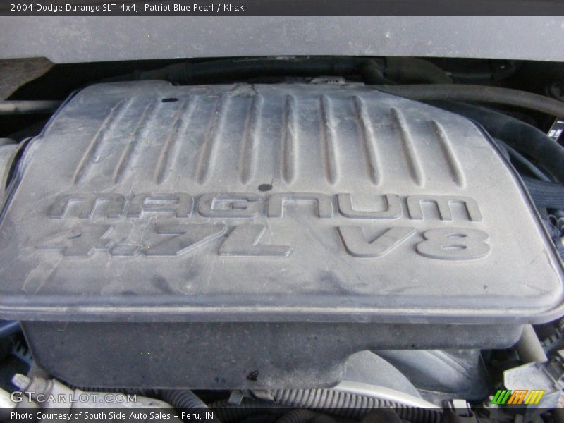Patriot Blue Pearl / Khaki 2004 Dodge Durango SLT 4x4