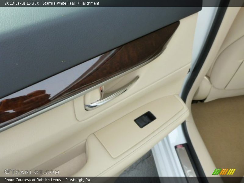 Starfire White Pearl / Parchment 2013 Lexus ES 350