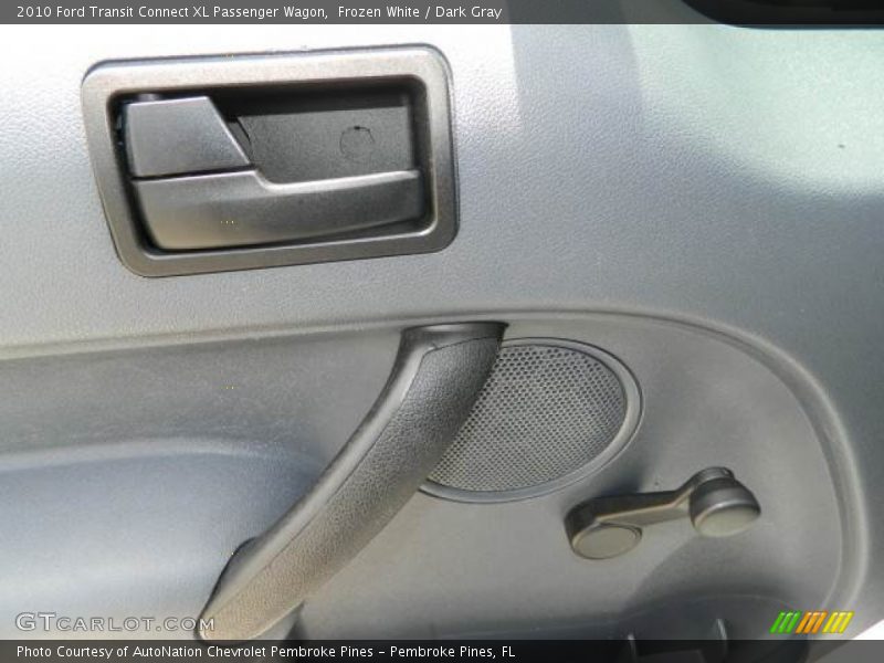 Frozen White / Dark Gray 2010 Ford Transit Connect XL Passenger Wagon