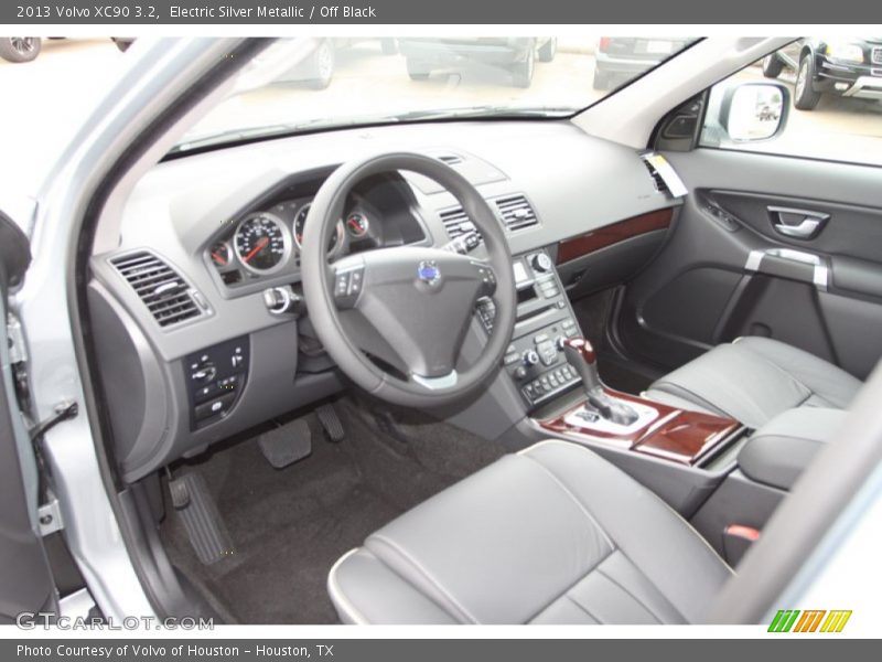 Electric Silver Metallic / Off Black 2013 Volvo XC90 3.2