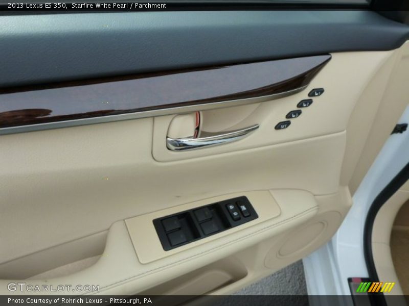 Starfire White Pearl / Parchment 2013 Lexus ES 350
