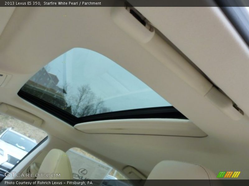 Starfire White Pearl / Parchment 2013 Lexus ES 350