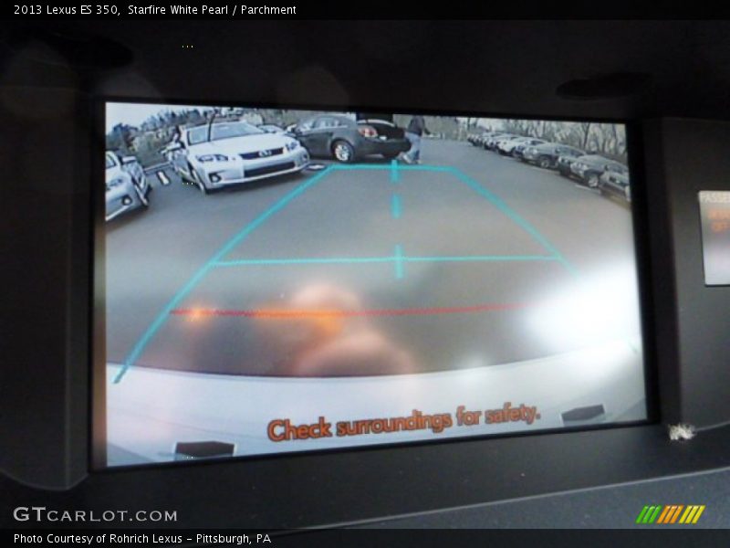 Starfire White Pearl / Parchment 2013 Lexus ES 350