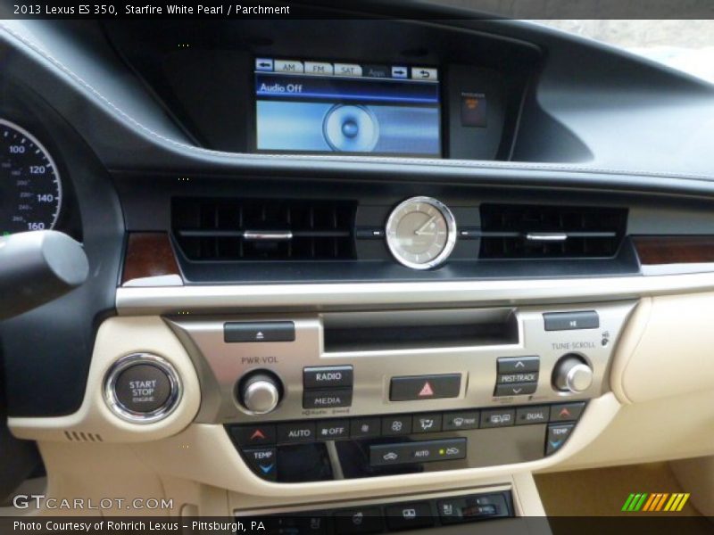 Starfire White Pearl / Parchment 2013 Lexus ES 350
