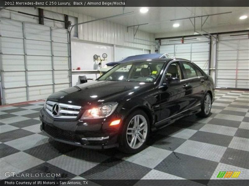 Black / Almond Beige/Mocha 2012 Mercedes-Benz C 250 Luxury