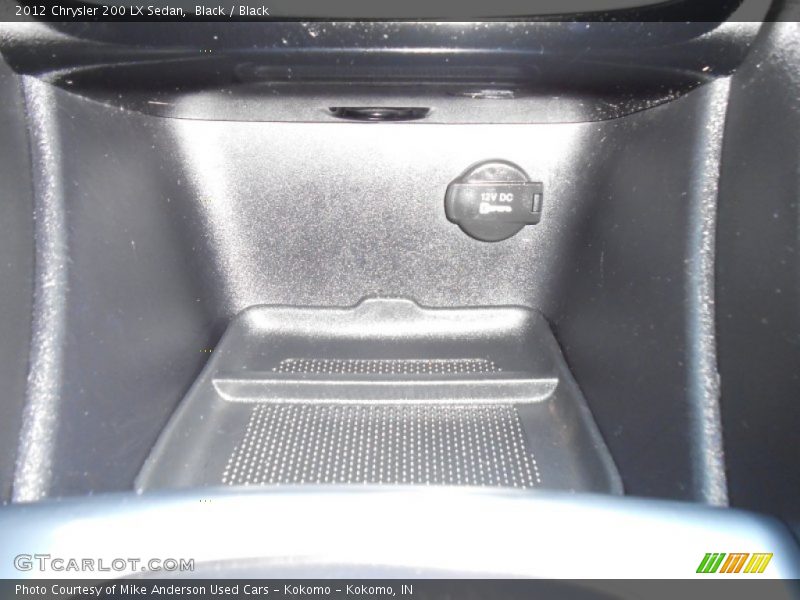 Black / Black 2012 Chrysler 200 LX Sedan