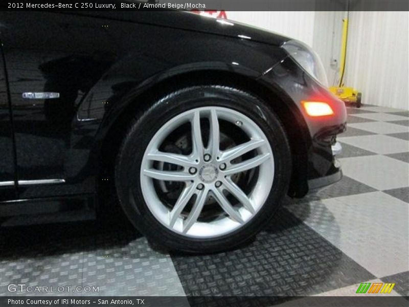 Black / Almond Beige/Mocha 2012 Mercedes-Benz C 250 Luxury