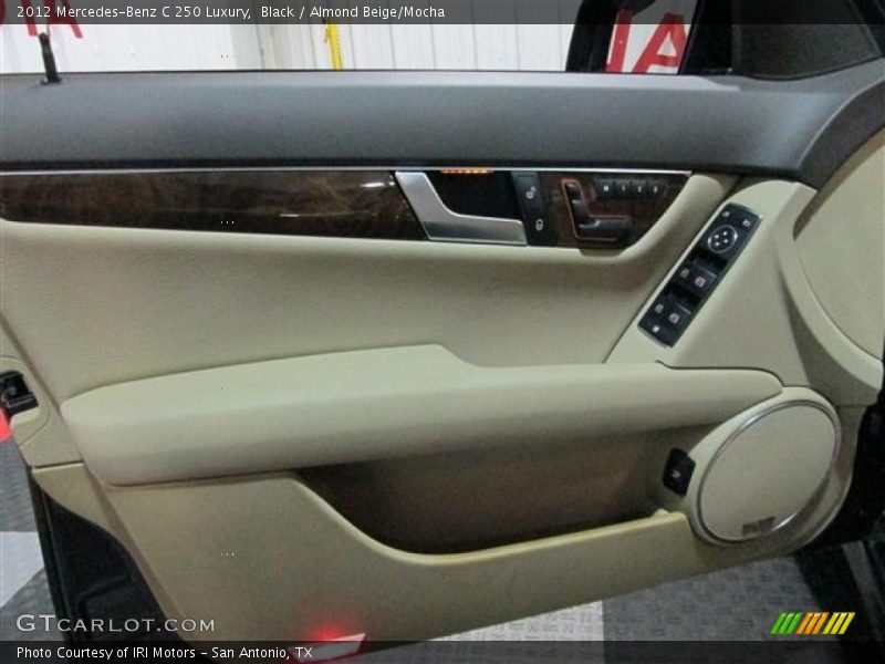 Black / Almond Beige/Mocha 2012 Mercedes-Benz C 250 Luxury