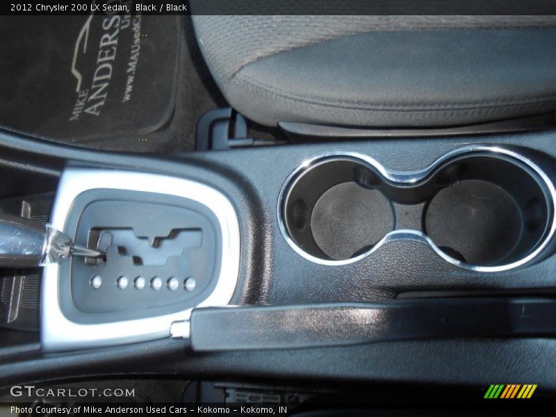 Black / Black 2012 Chrysler 200 LX Sedan