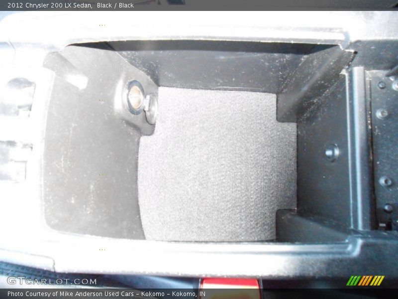 Black / Black 2012 Chrysler 200 LX Sedan