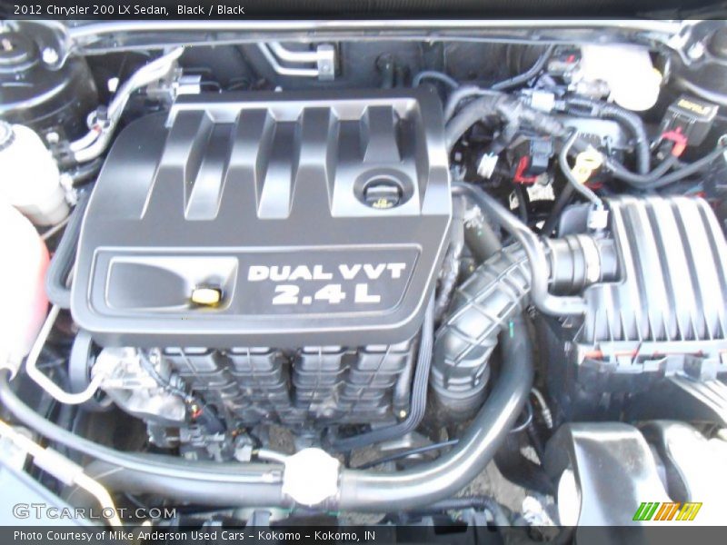 Black / Black 2012 Chrysler 200 LX Sedan