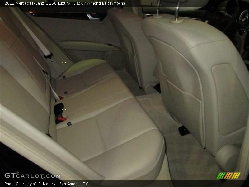 Black / Almond Beige/Mocha 2012 Mercedes-Benz C 250 Luxury