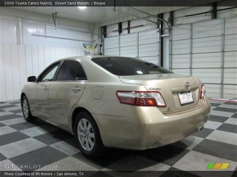 Desert Sand Metallic / Bisque 2009 Toyota Camry Hybrid