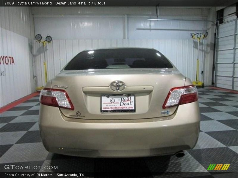 Desert Sand Metallic / Bisque 2009 Toyota Camry Hybrid