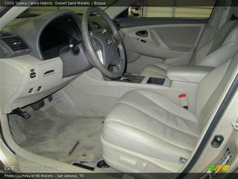 Desert Sand Metallic / Bisque 2009 Toyota Camry Hybrid