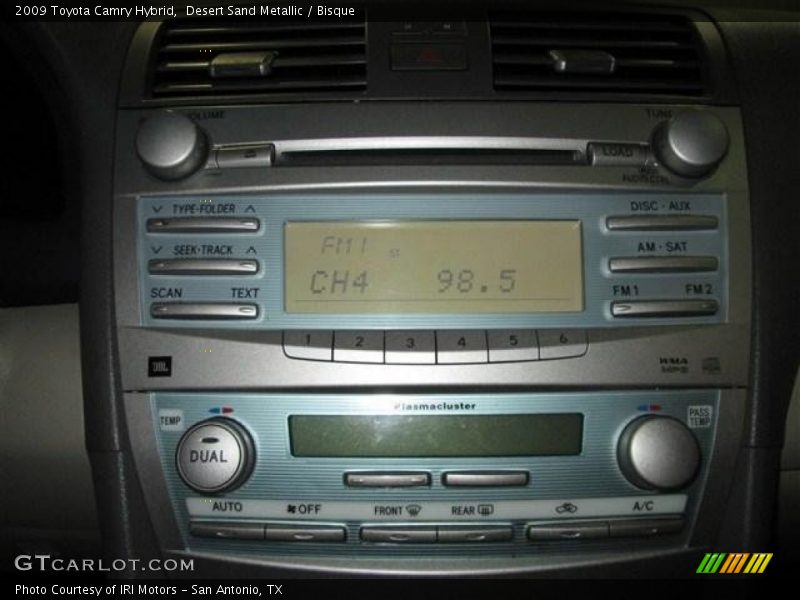 Desert Sand Metallic / Bisque 2009 Toyota Camry Hybrid