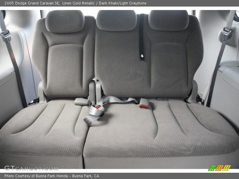 Linen Gold Metallic / Dark Khaki/Light Graystone 2005 Dodge Grand Caravan SE