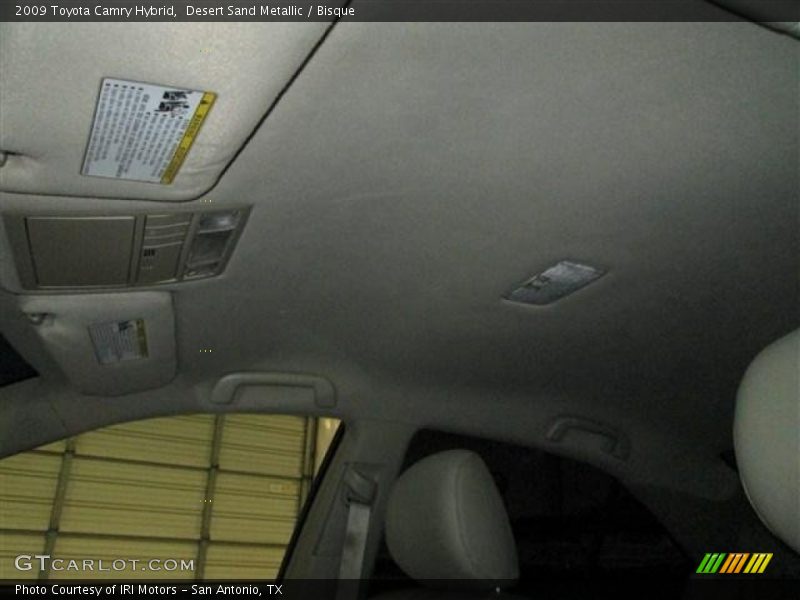 Desert Sand Metallic / Bisque 2009 Toyota Camry Hybrid