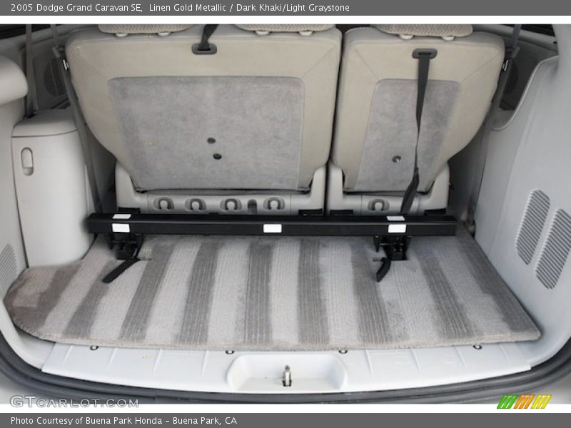 Linen Gold Metallic / Dark Khaki/Light Graystone 2005 Dodge Grand Caravan SE