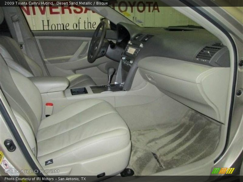 Desert Sand Metallic / Bisque 2009 Toyota Camry Hybrid