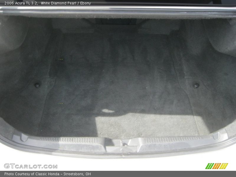 White Diamond Pearl / Ebony 2006 Acura TL 3.2