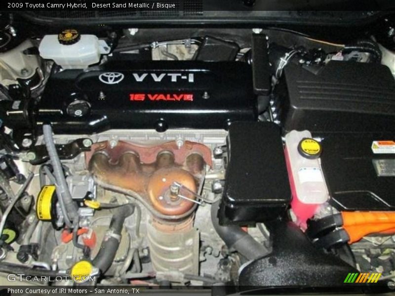 Desert Sand Metallic / Bisque 2009 Toyota Camry Hybrid