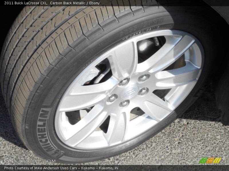 Carbon Black Metallic / Ebony 2011 Buick LaCrosse CXL