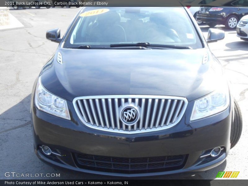 Carbon Black Metallic / Ebony 2011 Buick LaCrosse CXL