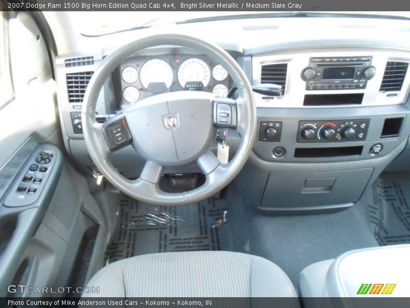 Dashboard of 2007 Ram 1500 Big Horn Edition Quad Cab 4x4