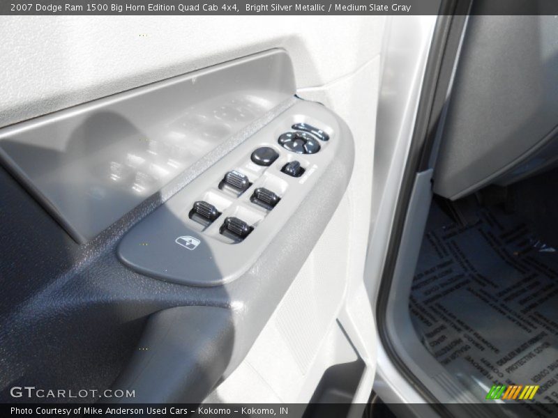 Bright Silver Metallic / Medium Slate Gray 2007 Dodge Ram 1500 Big Horn Edition Quad Cab 4x4