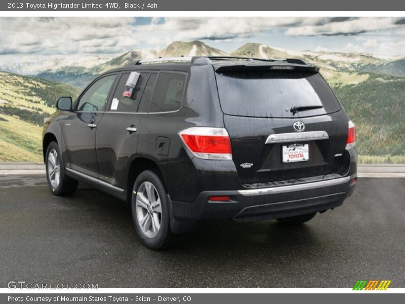 Black / Ash 2013 Toyota Highlander Limited 4WD
