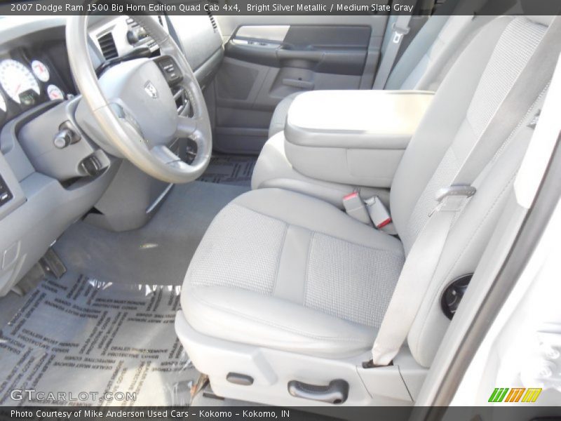  2007 Ram 1500 Big Horn Edition Quad Cab 4x4 Medium Slate Gray Interior