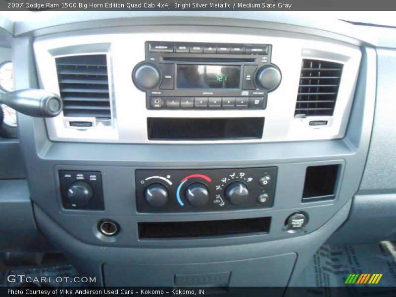 Controls of 2007 Ram 1500 Big Horn Edition Quad Cab 4x4