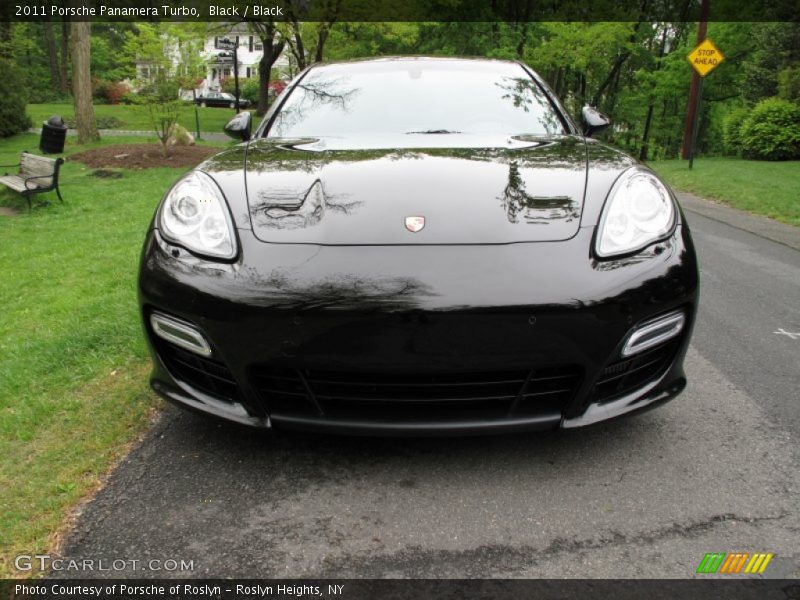 Black / Black 2011 Porsche Panamera Turbo