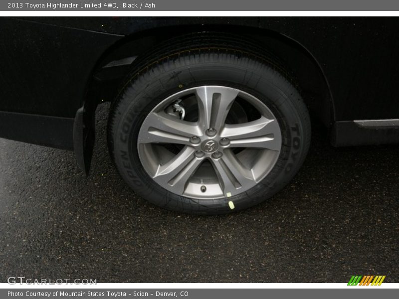 Black / Ash 2013 Toyota Highlander Limited 4WD