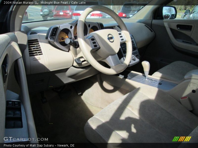 Midnight Blue Pearl / Cafe Latte 2004 Nissan Murano SL
