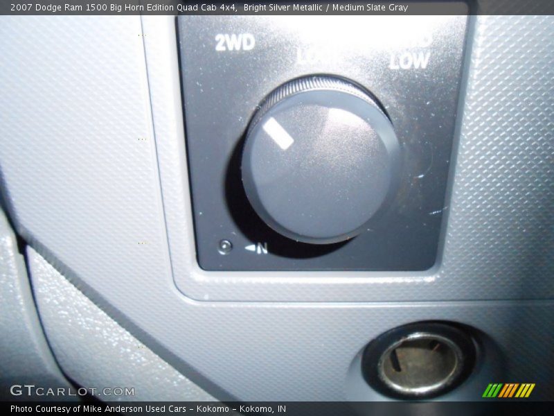 Bright Silver Metallic / Medium Slate Gray 2007 Dodge Ram 1500 Big Horn Edition Quad Cab 4x4