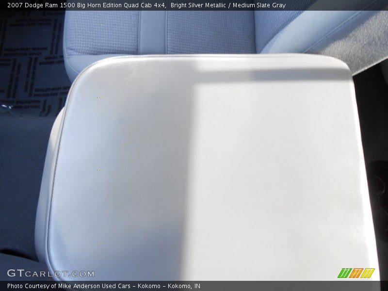 Bright Silver Metallic / Medium Slate Gray 2007 Dodge Ram 1500 Big Horn Edition Quad Cab 4x4