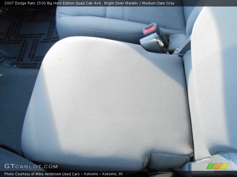 Bright Silver Metallic / Medium Slate Gray 2007 Dodge Ram 1500 Big Horn Edition Quad Cab 4x4