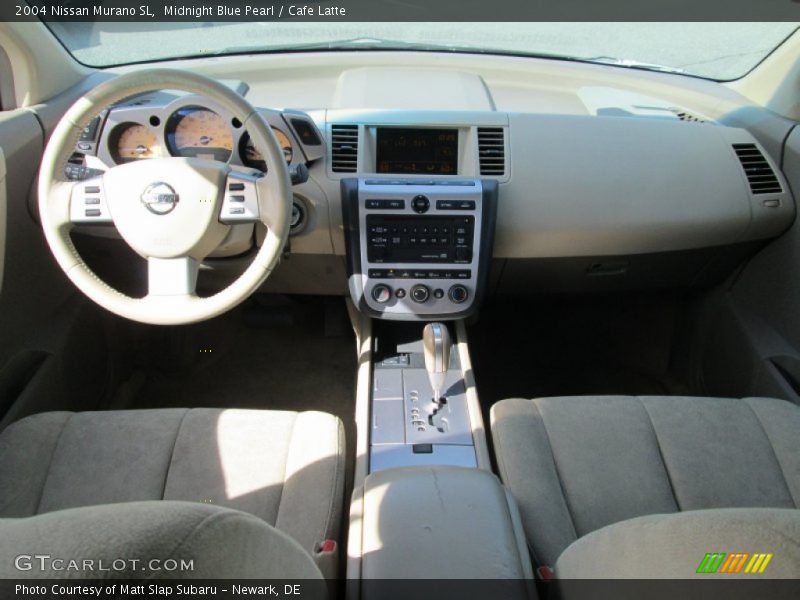 Midnight Blue Pearl / Cafe Latte 2004 Nissan Murano SL
