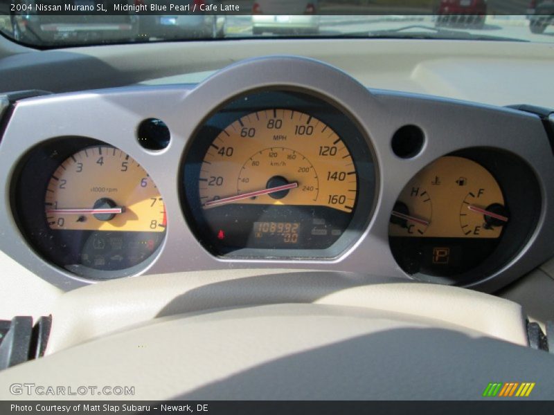 Midnight Blue Pearl / Cafe Latte 2004 Nissan Murano SL