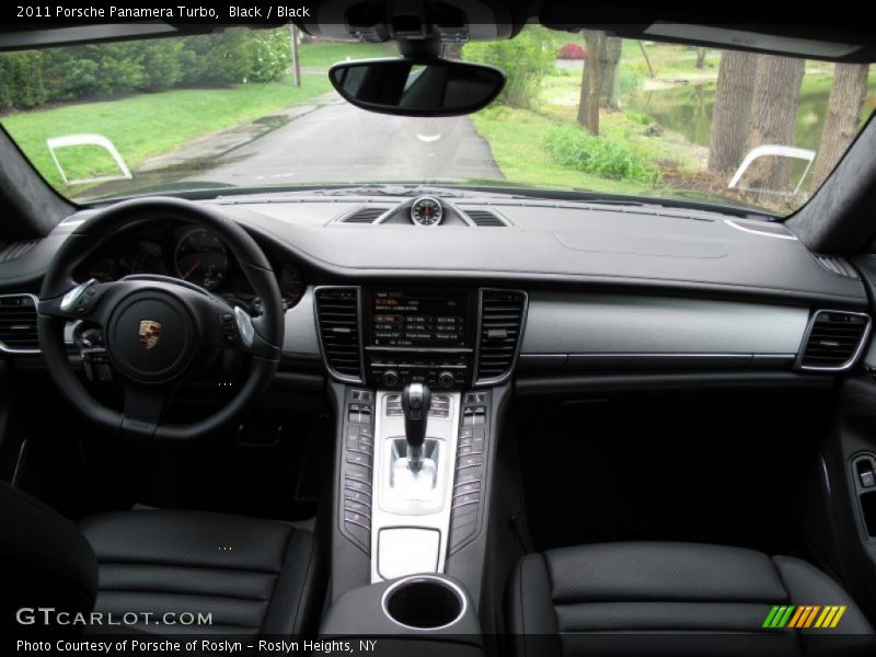 Black / Black 2011 Porsche Panamera Turbo